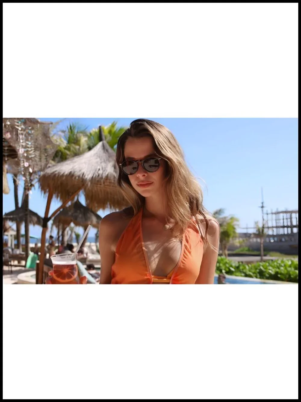 Vintage Round Polarized Sunglasses UV Protection Retro Circle Glasses